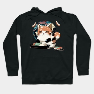 Sushi Cat Hoodie